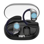 AI Language Translator Earbuds, OWS Real-Time 3-in-1 Translation Earbuds 144 Languages & Accents, Translation Device for Travel Business Learning, Black