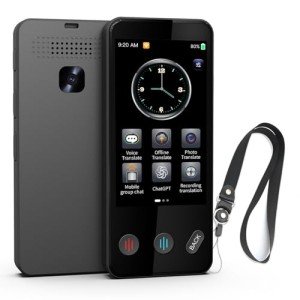 Language Translator Device No WiFi Needed, F13 ChatGpt Two-Way AI Voice Translator for All Languages, 142+ Language Online Translation, Offline/Photo Translation for Travel/Business/Study