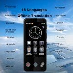 Language Translator Device No WiFi Needed, F13 ChatGpt Two-Way AI Voice Translator for All Languages, 142+ Language Online Translation, Offline/Photo Translation for Travel/Business/Study
