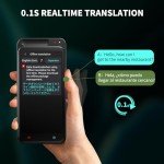 Language Translator Device No WiFi Needed, Upgraded ChatGpt AI Translator Two Way Real Time Voice Translation with 138+ Languages Offline&Recording&Photo＆Text Translation for Business Learning Travel