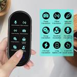 Language Translator Device, ChatGPT Ai Translator, 2 Way Real-Time Voice Translation, Support 138 Languages, Offline&Recording&Photo Translation