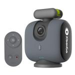 XbotGo Chameleon AI Powered Sports Action Camera, Sports Gimbal Tracking System with Team and Player Tracking, COMS 4K Video, 360° Rotation, 120° FOV, Live Streaming (Lava Graphite)