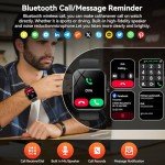 Smart Watch(Answer/Make Calls), 1.83" Smartwatch for Men Women Alexa Built-in, Fitness Tracker with IP68 Waterproof, 100+ Sport Mode Activity Tracker, Heart Rate Sleep Monitor, iOS Android Compatible