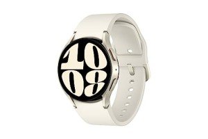 SAMSUNG Galaxy Watch 6 40mm Bluetooth Smartwatch w/ Fitness Tracker, Personalized HR Zones, Advanced Sleep Coaching, Heart Monitor, BIA Sensor, US Version, Gold (Renewed)
