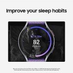SAMSUNG Galaxy Watch 6 40mm Bluetooth Smartwatch w/ Fitness Tracker, Personalized HR Zones, Advanced Sleep Coaching, Heart Monitor, BIA Sensor, US Version, Gold (Renewed)