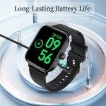 Williben Smart Watch for Men Women (Answer/Make Calls), 1.83" Smartwatch with Heart Rate Blood Pressure Sleep Monitor, IP67 Waterproof, Fitness Activity Tracker, Smartwatches for iOS & Android Phones