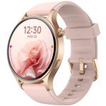 Fitpolo Smart Watch for Women,1.3" AMOLED Touchscreen Fitness Tracker, Make/Answer Calls, Heart Rate SpO2 Monitor, IP68 Waterproof, Sleep & Activity Tracking Smartwatch for Android Phones iPhone