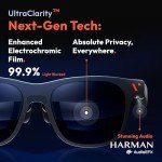 VITURE Pro XR/AR Glasses — 135" 120Hz 1000Nits UltraClarity Display, Harman Audio, Myopia Adjustments, Electrochromic Film, Video Display Glasses for iPhone 16/15/Android/Mac/PC/Steam Deck/Consoles