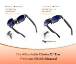 VITURE One Lite XR Glasses, 120" Full HD, Harman Sound, Video Glasses fits iPhone 16/15 (Spatial Video Supported), Steam Deck/ROG Ally/Gaming Consoles/PC/Android, Myopia Adjustments