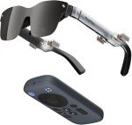 RayNeo Portable GTV Media and Air 2s Glasses Bundle: Experience 201" OLED with 120Hz Refresh Rate and 600 Nits Brightness