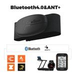 COOSPO Heart Rate Monitor Chest Strap, Bluetooth ANT+ Heart Rate Monitor Chest Sensor with 400H Battery, HRM Works with Strava/Wahoo Fitness/Polar Beat/Peloton/DDP Yoga App