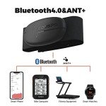 COOSPO H6 Heart Rate Monitor Chest Strap Bluetooth 4.0 ANT+ IP67 Chest Heart Rate Sensor for Peloton Polar DDP Yoga Map My Ride Garmin Sports Watches