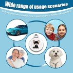 2025 New GPS Tracker for Vehicles,Portable Real Time GPS Tracking Device,Full Global Coverage Location Tracker for Car,Kids,Dogs.No Monthly Fee/No SIM Card Required