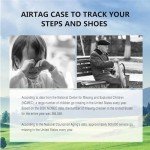 Airtag Holder Inserts for Kids and Old People, Airtag Case to Track Your Steps and Shoes