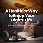 XREAL Air 2 AR Glasses, 130" Wearable Display with All-Day Comfort, 72g 120Hz 1080P, Ideal for Gaming, Streaming, Smart Glasses, Best TV/Projector/Monitor Alternative