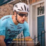 OhO 128GB Camera Glasses,24M Resolution H.265 1080P Smart Glasses with UV400 Sunglasses Lens for Outdoor Sport,Unisex