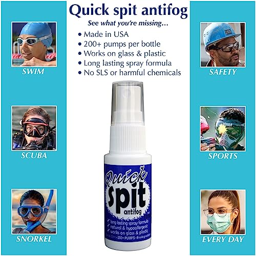 Jaws Antifog Spray Quick Spit - 3 Pack