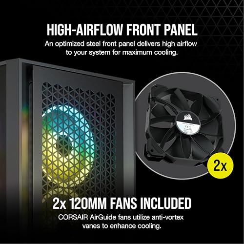 Corsair 4000D Airflow Black Mid-Tower PC Case