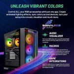 Skytech Nebula Gaming PC Desktop, Ryzen 5 5500 3.6 GHz (4.2GHz Turbo Boost), NVIDIA RTX 4060 8GB GDDR6X, 1TB SSD, 16GB DDR4 RAM 3200, 650W Gold PSU, Wi-Fi, Win 11 Home