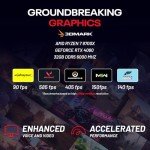 Skytech Azure Gaming PC Desktop, Ryzen 7 9700X 3.8 GHz (5.5GHz Turbo Boost), NVIDIA RTX 4060 8GB GDDR6, 2TB SSD, 32GB DDR5 RAM 6000 RGB, 650W Gold PSU, 360mm ARGB AIO, Wi-Fi, Win 11 Home