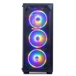 MXZ Gaming PC Computer R5 3600, RTX 4060, 16G DDR4, NVME 500G, A320,6RGB Fans,Windows 11 Pro Ready to use, Gamer Desktop Computer(R5 3600| RTX 4060)