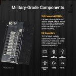 ASUS TUF Gaming GeForce RTX ™ 5070 12GB GDDR7 OC Edition Gaming Graphics Card (PCIe® 5.0, HDMI®/DP 2.1, 3.125-slot, Military-Grade Components, Protective PCB Coating, axial-tech Fans)