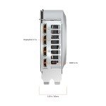 GIGABYTE GeForce RTX 5070 Ti Eagle OC ICE SFF 16G Graphics Card, 16GB 256-bit GDDR7, PCIe 5.0, WINDFORCE Cooling System, GV-N507TEAGLEOC ICE-16GD Video Card