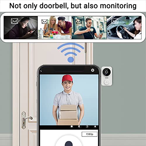Mosunx Smart Video Doorbell with Night Vision