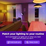 Roku Smart Light Bulbs (Color, 1-Pack) - Dimmable A19 Color Lightbulbs with Adjustable Brightness & Temperature - WiFi Smart Bulbs Works Voice, Alexa & Google Assistant - Smart Home Products