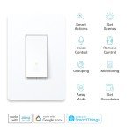 Kasa Smart 3 Way Switch HS210 KIT, Needs Neutral Wire, 2.4GHz Wi-Fi Light Switch works with Alexa and Google Home, UL Certified, No Hub Required, White,2 Count (Pack of 1)