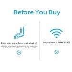 YNF Smart Light Switch, Single Pole, Needs Neutral Wire, 2.4GHz Wi-Fi Light Switch Compatible with Alexa and Google Home, Voice Control and Timer (1 Pack)