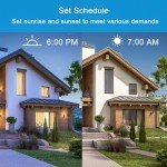 YNF Smart Light Switch, Single Pole, Needs Neutral Wire, 2.4GHz Wi-Fi Light Switch Compatible with Alexa and Google Home, Voice Control and Timer (1 Pack)