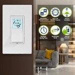 Leviton Decora Programmable and Astronomical Timer Switch for Lights and Motor Loads, Neutral Wire Required, Single Pole or 3-Way, VPT24-1PZ, White with Ivory and Light Almond Faceplates