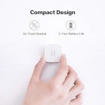 Aqara Vibration Sensor, Requires AQARA HUB, Zigbee Connection, Wireless Mini Glass Break Detector for Alarm System and Smart Home Automation, Compatible with Apple HomeKit, Works with IFTTT