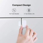 Aqara Door and Window Sensor, Requires Aqara Hub, Not Support Hubs from Other Brands, Zigbee Connection, Wireless Mini Contact Sensor, Compatible with Apple HomeKit, Alexa, Works with IFTTT (3 Pack)