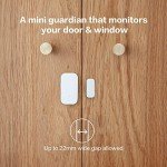 Aqara Door and Window Sensor, Requires Aqara Hub, Not Support Hubs from Other Brands, Zigbee Connection, Wireless Mini Contact Sensor, Compatible with Apple HomeKit, Alexa, Works with IFTTT (3 Pack)