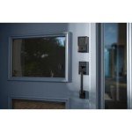 SCHLAGE BE489WB CEN 622 Encode Deadbolt Smart Lock | WiFi Touchscreen Keypad, Matte Black
