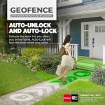 Kwikset Halo Wi-Fi Smart Lock, Keyless Entry Door Deadbolt, Geofence Auto-Unlock, Grade AAA Certified, No Hub Easy Install, Satin Nickel Lifetime Finish Warranty, Backlit Keypad