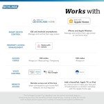 Schlage BE499WB CAM 619 Encode Plus WiFi Deadbolt Smart Lock, Keyless Entry Touchscreen Door Lock with Camelot Trim, Satin Nickel