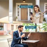 Smart Lock Front Door, SMONET Keyless Entry Door Lock with Handle, Smart Front Door Lock Set Fingerprint Smart Deadbolt Bluetooth Electronic Digital Keypad Lock, Auto Lock Work with Alexa, Black