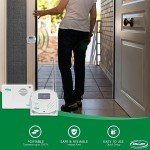 Smart Caregiver Wireless Motion Sensor Alarm System with Pager for Fall and Wandering Prevention | Mountable Motion Detector Alarm Alerts Medical Caregiver with Up to 300' Range | Bed or Door Movement