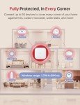 X-Sense Smart Smoke Detector with Voice Alerts and 17 Locations, Wi-Fi Smoke Alarm with SBS50 Base Station, Test from APP, Wireless Interconnected Fire Alarm, Model XS0B-MR61