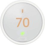 Google Nest Thermostat E - Programmable Smart Thermostat for Home - 3rd Generation Nest Thermostat - Works with Alexa,White