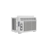 Amazon Basics 5000 BTU Small Window Air Conditioner, Up to 150 Sqf, Window AC Units with Cool and Fan Functions, Washable Filter, Adjustable Window Fit, Intuitive Mechanical Controls, White