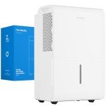 hOmeLabs 4,500 Sq. Ft WiFi-Enabled Dehumidifier - Powerful Humidity Control for Large Rooms & Basements - Robust Moisture Removal 50 pint (Previously 70 Pint) HME031003N
