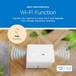 hOmeLabs 4,500 Sq. Ft WiFi-Enabled Dehumidifier - Powerful Humidity Control for Large Rooms & Basements - Robust Moisture Removal 50 pint (Previously 70 Pint) HME031003N