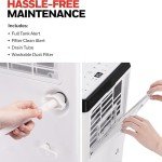 Honeywell 4000 Sq. Ft. Energy Star Smart Dehumidifier for Home Basements & Large Rooms, with WiFi, Alexa Voice Control and Anti-Spill Design - 50 Pint (Previously 70 Pint)