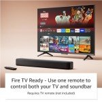 Amazon Fire TV Soundbar (newest model), 2.0 speaker with DTS Virtual:X and Dolby Audio, Bluetooth connectivity