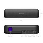 Roku Streambar SE | 2-in-1 TV Soundbar with Built-in 4K/HD/HDR Streaming, Premium Speakers, & Enhanced Speech Clarity for Crisp, Clear Dialogue - Quick Guided Simple Setup