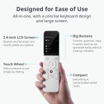 SwitchBot Universal Remote Control with Hub Mini Matter Enabled, Multi-use Smart Remote with Customize App, Control 25 IR/Bluetooth Devices and 10 Scenes, Compatible with TV/AC/SwitchBot BLE Devices